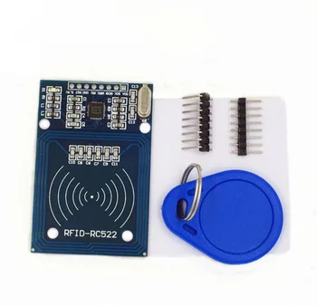 1SET RFID modul RC522 Súpravy S50 13.56 Mhz 6typ S Tagy SPI Písať a Čítať uno 2560