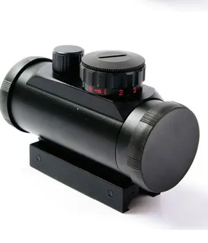 1X40 11 mm 20 mm Taktické Holografické Červená Zelená Bodka Riflescope Pohľad Priestor pre Lov Taktické Airsoft