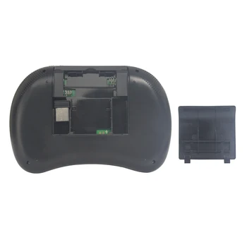 2,4 Ghz Bezdrôtová Mini klávesnica anglická Verzia Vzduchu Myš, klávesnicu S USB Prijímač Dotyková Ručné pre Android TV BOX Mini PC