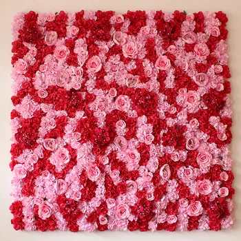 2,4 M x 2,4 M Luxusné Kvetinové pozadie Svadobné, Kvetinové Steny Prípade Decoraton