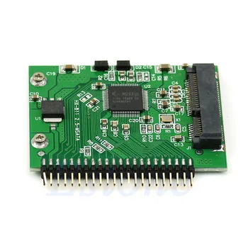 2.5 Palcový 44-Pin Štandardné Muž IDE Konektor mSATA Mini PCI-E SSD 2,5