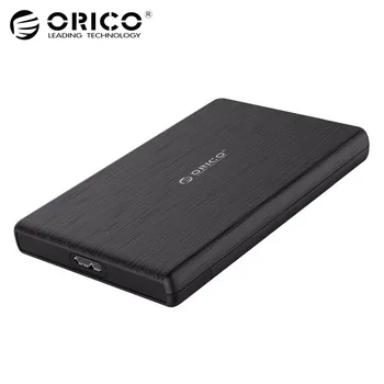 2.5 Palcový HDD Prípade USB3.0 Micro B Externý Pevný Disk, Disk Krytu ORICO vysokorýchlostné Prípade SSD Podporu UASP SATA III (2189U3)