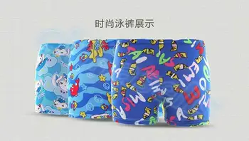 2-6 rokov nastaviteľné cartoon deti plavky, Morské živočíchy hviezdy dieťa, chlapec, plavky, nohavičky nohavice