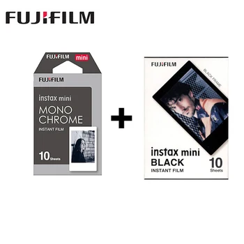 2 balenia Fujifilm Instax Mini Film Monochromatické + čierny Rám Pre Polaroid Mini 8 7 7 50. 50i 90 25 dw Zdieľať SP-1 Instantné fotoaparát
