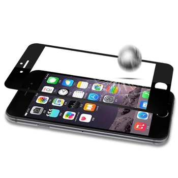 2 ks 0,3 mm 9H ÚPLNÉ POKRYTIE 3D Tvrdeného Skla pre iPhone 6 6s Screen Protector Sklo Film Premium Verzia Pre iPhone6 6s