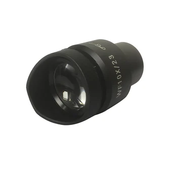2 KS 10x Okulár s Gumené Oko Poháre Diopter Nastaviteľné Upevnenie Veľkosť 30 mm zorné Pole 23 mm Stereo Mikroskopom