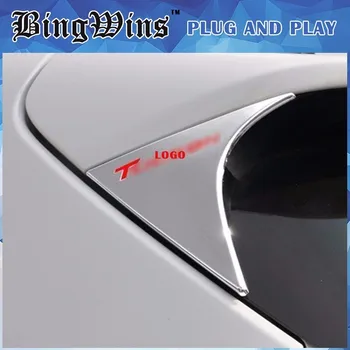 2 KS Auto Styling ABS Chrome Zadné Okno Bočné Krídlo Kryt Nálepky Na Hyundai TUCSON 2016 Vonkajšie Dekorácie, Doplnky