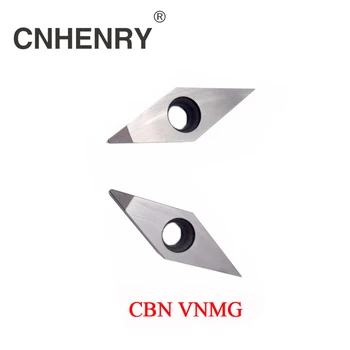 2 KS CBN Sústruženie Vložky VNMG160402/04/08 CNC CBN-Diamond Vložky Karbidu Vložky CNC Vložky