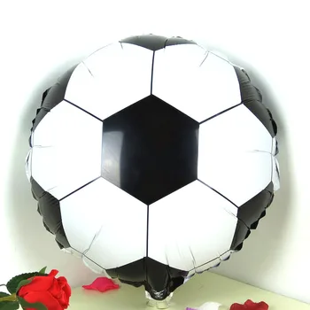 2 ks Futbal Fóliový Balón Futbalový Loptu Kolo Hélium Balóniky Mylar Globos Narodeninovej Party Dekorácie Klasické Nafukovacie Hračky