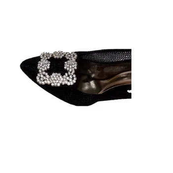 2 ks(jeden pár) topánky kvetinové kúzlo denne topánky s vysokým podpätkom čerpadlá módna taška kryštál diamantu obuvi klipy svadobné dekorácie pracka