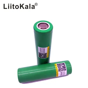 2 KS LiitoKala 18650 2500mah Batérie Pre Elektronické Cigarety Box Mod vaporizer Vape INR18650 25R Batérie Nabíjateľné