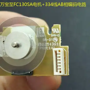 2 ks Mabuchi FC130SA encoder tachometer motor encoder 334 line AB fáze kódovania motora