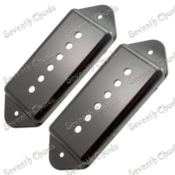 2 Ks P90 Štýl 6 Reťazce Vyzdvihnutie Zahŕňa Veko Shelln Top Pre Elektrickú Gitaru String rozteč 50mm a 52mm Black Krém pre vybrať