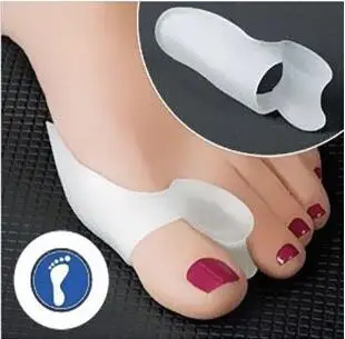 2 ks/pár Silica gel vložky orthotics prst Straightener Bunion Chránič palca valgus Bunion starostlivosť o Nohy