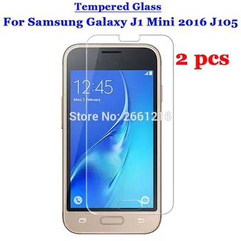 2 Ks/Veľa J1 Mini Tvrdeného Skla 9H 2.5 D Premium Screen Protector Fólia Pre Samsung Galaxy J1 Mini (2016) J105 4.0