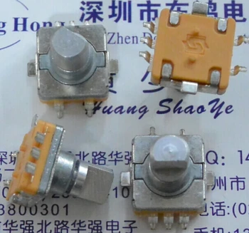 2 KS/VEĽA Rastúce EC11 typ čipu encoder s vypínačom 20, polohy 20 impulzu dĺžka hriadeľa 10 mm, stlačte ťah 0.5
