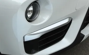 2 ks vhodné na BMW X1 F48 2016 2017 Predné hlavu Hmlové Svietidlo Kryt Výbava Liatie Auto Príslušenstvo Styling Nové Prírastky