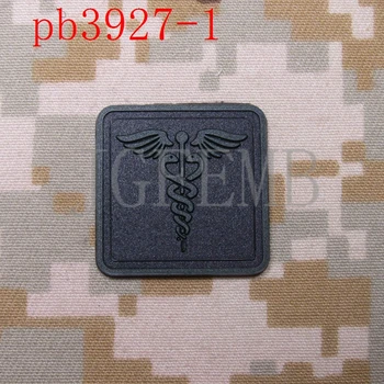 2 kusy DEVGRU zdravotnícki záchranári Taktické Morálku Vojenské 3D PVC Patch