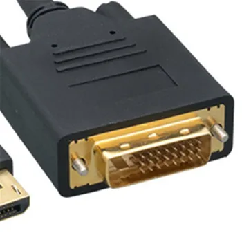 2 m Vysoká Rýchlosť 3D 1080P Displeja DVI Kábel Pozlátené Konektor DVI Káble DVI-D 24+1 Kolíkový Adaptér