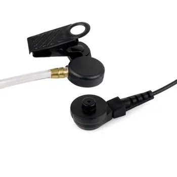 2 Pin Akustické Trubice Slúchadlo Mikrofón PTT Headset pre Midland LXT GXT 75-810 75-786