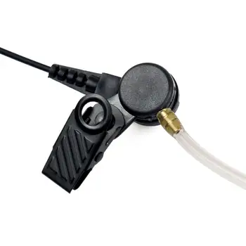 2 Pin Akustické Trubice Slúchadlo Mikrofón PTT Headset pre Midland LXT GXT 75-810 75-786