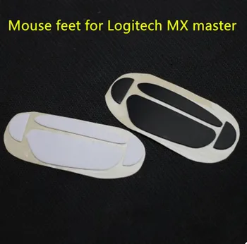 2 sady/pack Teflón myši korčule myši nohy pre Logitech MX Master wireless mouse Hrúbka 0,75 mm