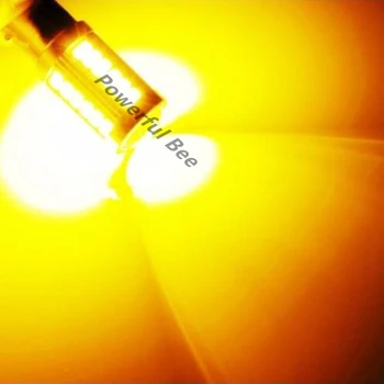 2 x H7 15W moc žltá žltá studená biela 33SMD led hmlové svetlá pre denné svietenie DRL žiarovka pre DC12V Hyundai