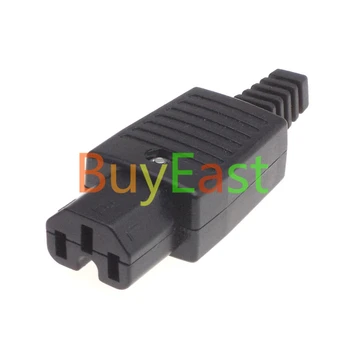 2 X IEC 60320 C15 žena Nádoby Kábel Kábel Konektor Plug Rewireable