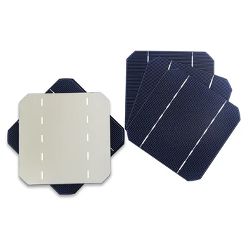 20 Ks 2.7 W 125 * 125 MM Mono Solárne 5x5 platovej Triede Pre DIY Monokryštalické Silicon Solar Panel
