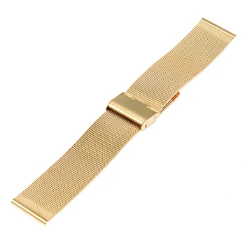 20 mm 22 mm Milanese Watchband pre Ticwatch 1 46 mm/Ticwatch 2 42mm/Ticwatch E Sledovať Kapela z Nerezovej Ocele, Remienok Zápästí Náramok Pásu