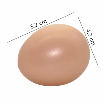 20 Produktov Simulácia slepačie Vajce Detí Maľovanie Veľkonočných Farebné vajcia Duté Násadové vajcia doprava Zadarmo
