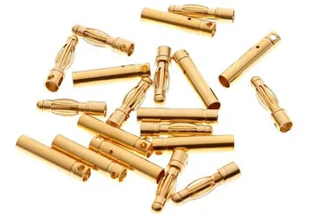 20 párov 4.0 mm 4 mm Zlatá Guľka Konektor RC batérie ESC