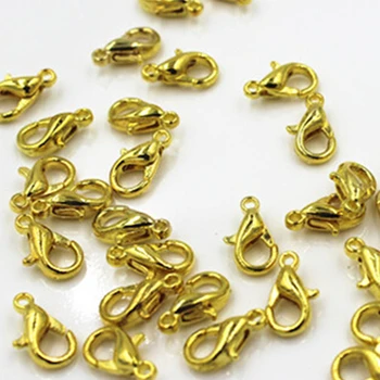 200 ks 12 mm lobster spony Šperky Zistenia Šperky príslušenstvo šperky čo silver /gold /bronz RX1011