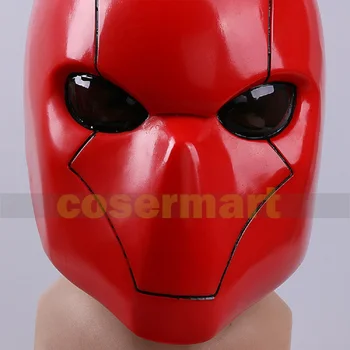 2016 Cosplay Červená Kapota, Maska Batman Red Hood Prilba Plnú Hlavu PVC Cosplay Kostým Prop Replika Maškarný Strany pokrývku hlavy