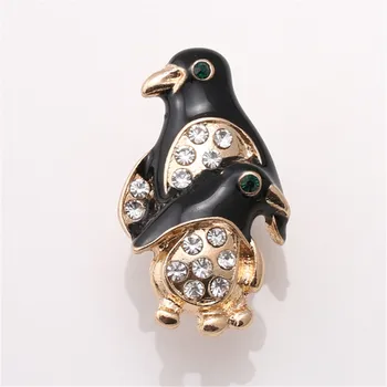 2016 doprava zadarmo módne jewelryFashion nádherné penguin brošňa dámy príslušenstvo darček