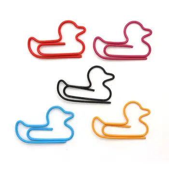 2016 farba malá kačica tvarované spiniek Animal model bookmarklet kancelárske potreby