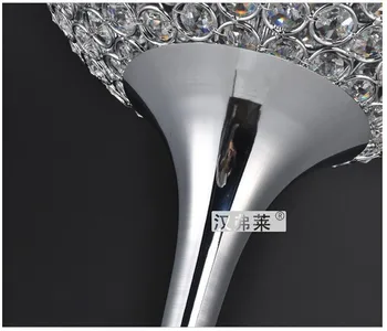 2016 hot predaj luxusné moderné stručný módne K9 crystal led E27 poschodí lampy, obývacia izba izba dekor svetlo