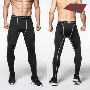 2016 kamufláž mužov nohavice fitness joggers kompresie pančucháče dlhé nohavice pánske legíny nosiť jogginsg