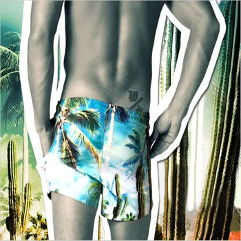 2016 letné Beach Šortky, plavky split nohavice sušenie spoločné Bermudy masculina do Marca surf šortky mužov Beach Šortky