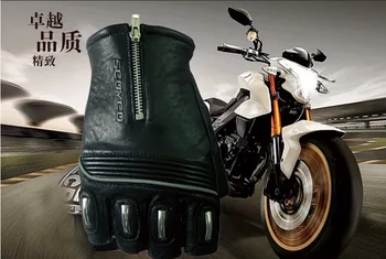 2016 Nové letné SCOYCO Pol prsta kožené motocykel závodná rukavice vetranie rytier motorke jazdecké rukavice MC25 M L XL XXL