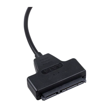 2016 Nový USB 2.0 / SATA Serial ATA 15+7 22P Adaptér Kábel Pre 2.5