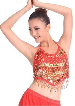 2016 Nových prírastkov Indickej Ženy, Brušný Tanec Top Brušného Tanca Oblečenie na Predaj 12 Farieb je k Dispozícii