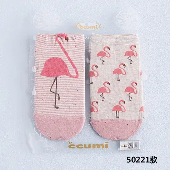 2017 2pairs 22 cm CCUMI charakter bavlny značky meias femininas teplé roztomilé zvieracie vzory cartoon ponožky ženy úsek 50220 série