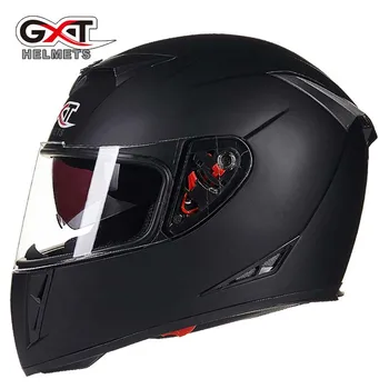 2017 hot predaj GXT G358 motocross plnú tvár Prilba s antifog clonu , motocykel, MOTO elektrický bicykel bezpečnosti headpiece