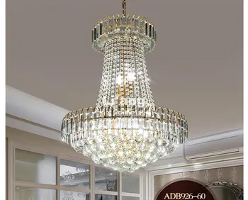 2017 Moderné Zlaté E14 LED Moderné Krištáľový Luster Lampa S 5 Svetlá, Lustre De Crystal,Listry De cristal Prívesok Luster