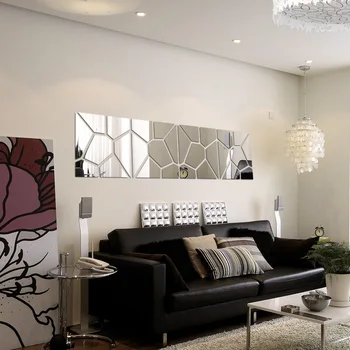 2017 new horúce akryl samolepky na stenu 3d nálepka stenu domova pegatinas obývacia izba dekorácie diy moderné nástenné art