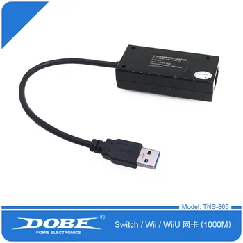2017 Nintend Spínač Sieťového Adaptéra USB 3.0 na Ethernet RJ45 Gigabit Lan Adaptér pre pripojenie 10/100/1000 mb / s Ethernet, Podporuje