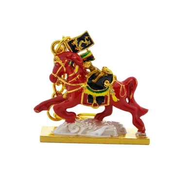 2017 Nové Feng Shui Červená Víťazstvo Kôň Keychain W2392