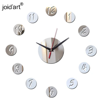 2017 nové hodinky, hodiny obmedzené obývacia izba quartz akryl pastoračnej predaj moderné nástenné hodiny a striebornej farby móda