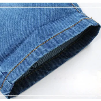 2017 nové letné chlapci jeans denim šortky 50% dĺžky modrá bavlna chlapci džínsy dieťa oblečenie, elastické pás deti šortky boys DQ276